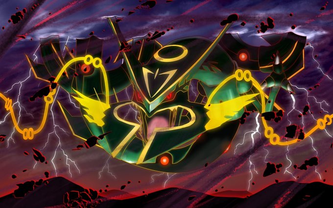 メガレックウザのtwitterイラスト検索結果