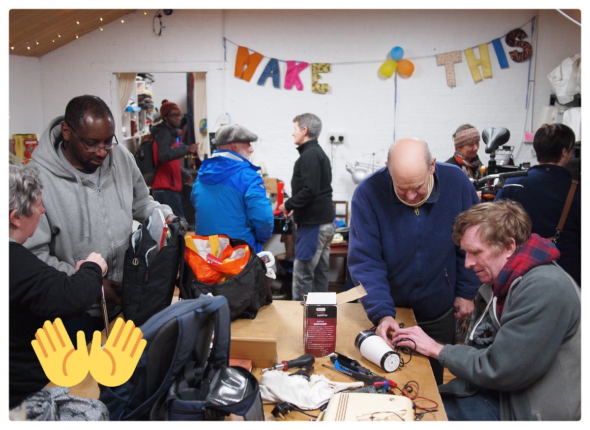 INSPIRATION // Useful #repair tips in this <a href="/guardian/">The Guardian</a> article: 'Meet the ‘fix-perts’, an army of experts determined to get Britain on the mend'

🛠️ Come see our v own fixperts at #McrRepairCafe on 17th March! ♻️

theguardian.com/money/2017/apr…
