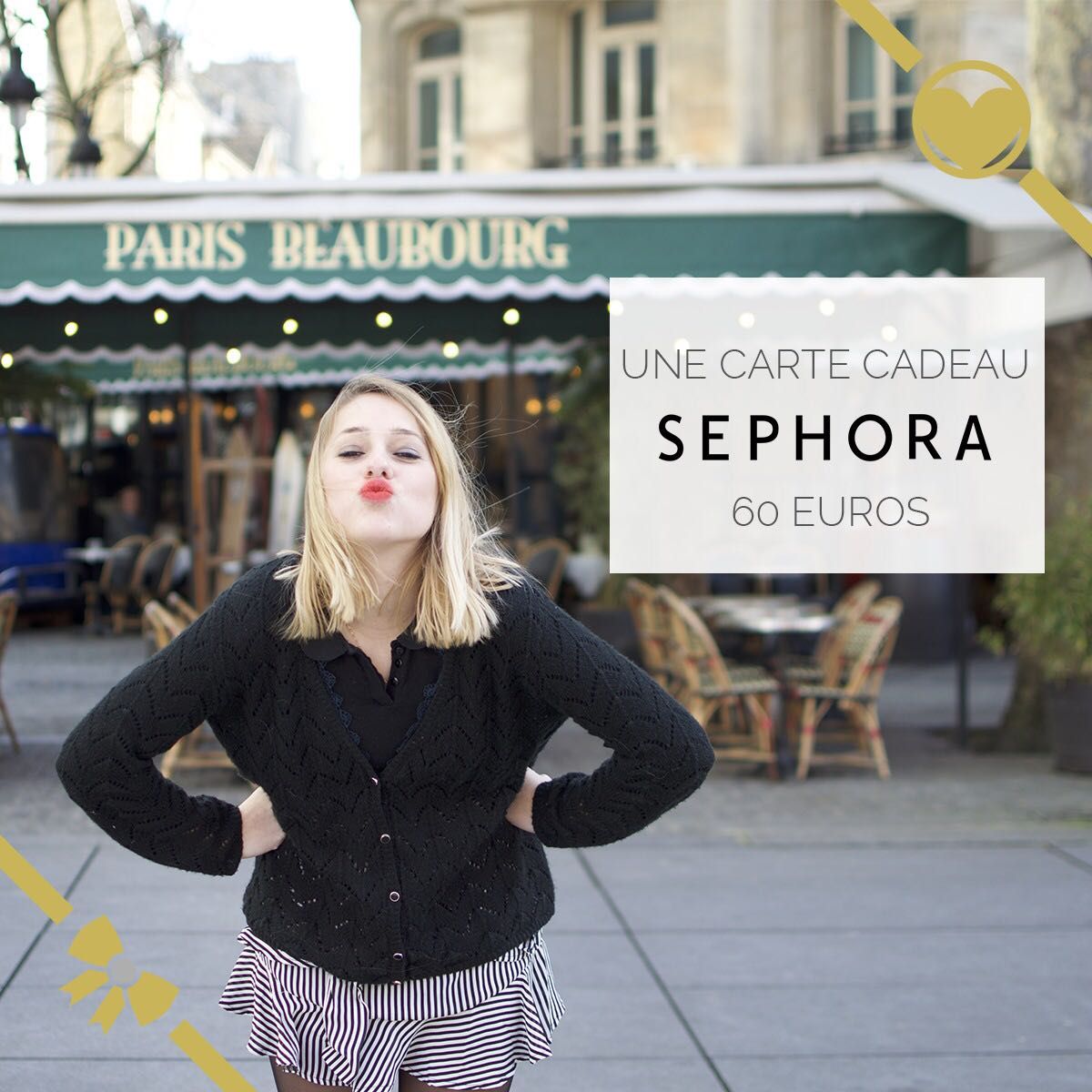hivency_inactif's tweet photo. Concours de la semaine ! 💕 A gagner : une carte cadeau de 60 euros chez #sephora ! Pour gagner, #RT + #Follow @hivency Tirage au sort 9 mars à 17h ! #giveaway #concours #hivency https://t.co/CZoQPcNMaW