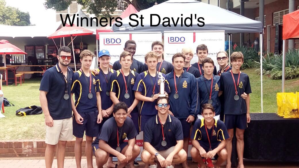 IndigoWaterPolo's tweet photo. 1st Place and winners of BDO Indigo 2018:
@stdavidsinanda 
2nd Place:
@ststithians 
3rd Place:
@Rondebosch_Boys https://t.co/oAHqm2O8sV