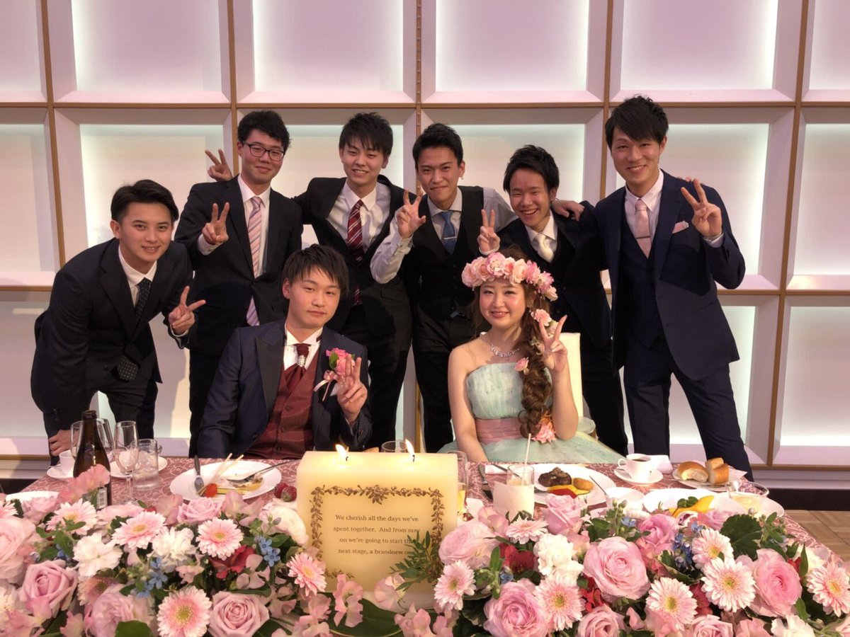 SyuShunsuke's tweet photo. たつし結婚おめでとう🎊🎊
これからも末永くお幸せに🎉😊 https://t.co/sUj3z4XJX2
