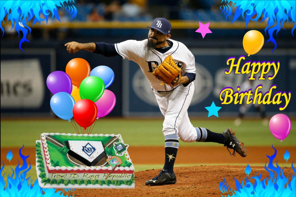 Wishing a very Happy Birthday to pitcher Sergio Romo. 