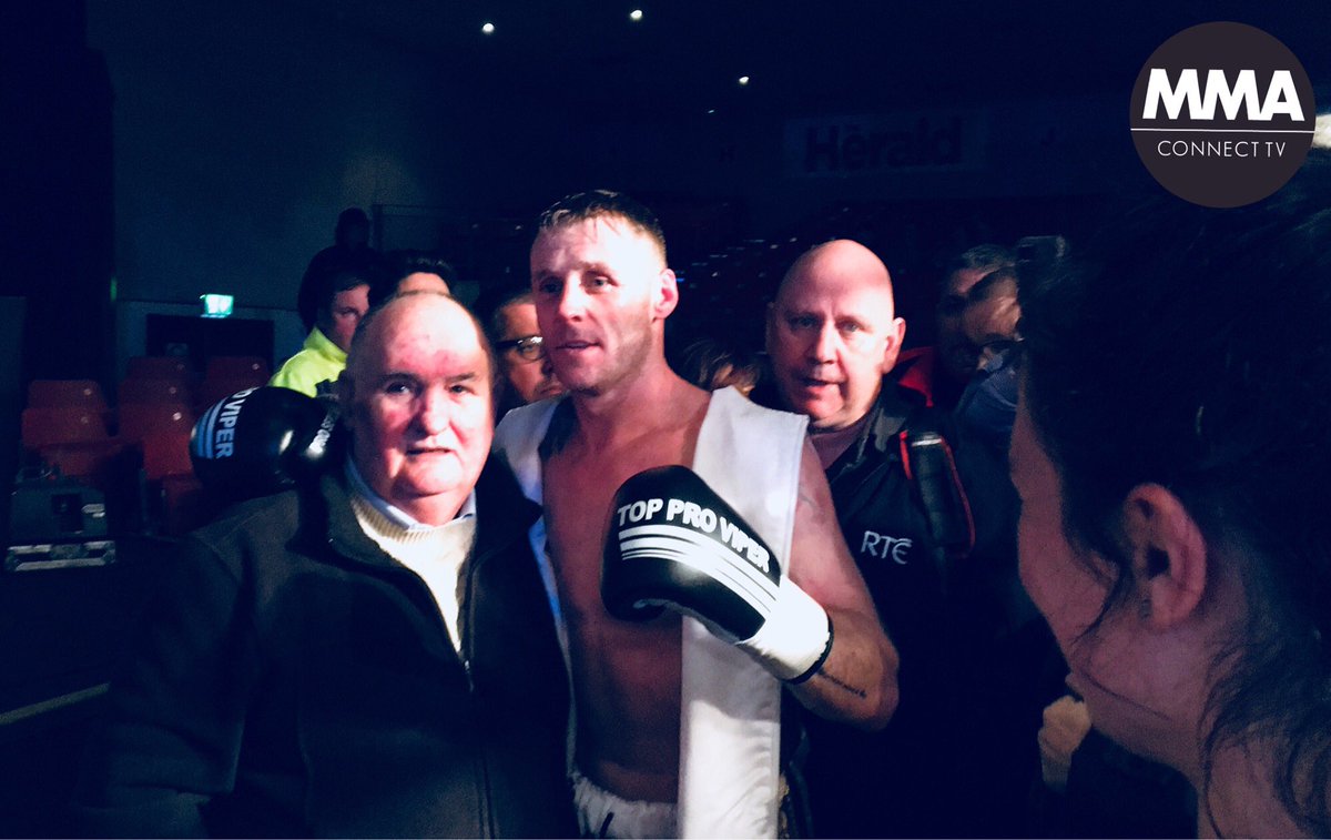 FightConnectTV's tweet photo. Roy Shearan goes the distance at @IRELASTMANSTAND last night in the National Stadium 

#InCombatWeTrust #LastManStanding https://t.co/r5vXGrHAXA
