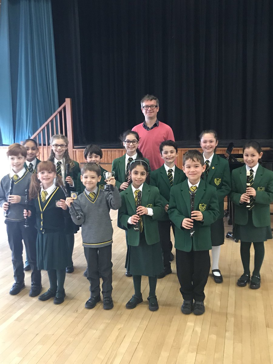 We are delighted to have the children at Goodwyns school performing in our Recorder classes this morning. #school #music #recorder #performance #festival