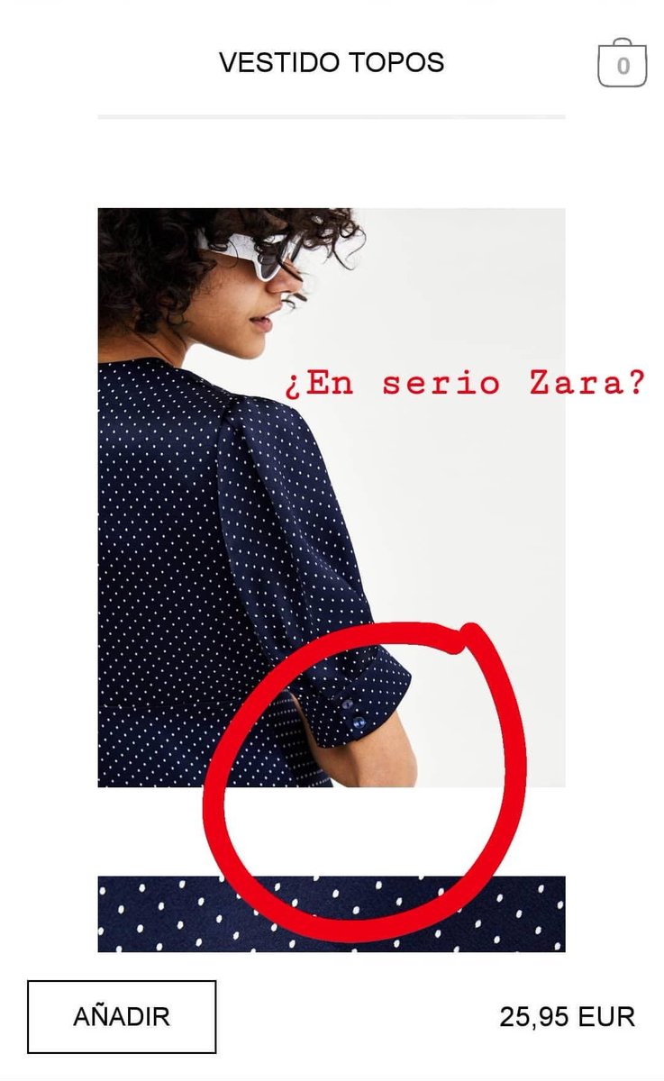 claraaasdf's tweet photo. Buscando en @ZARA me he encontrado con esta imagen, y luego tienen una línea que se llama "love your curves" https://t.co/cfGKROYEkP