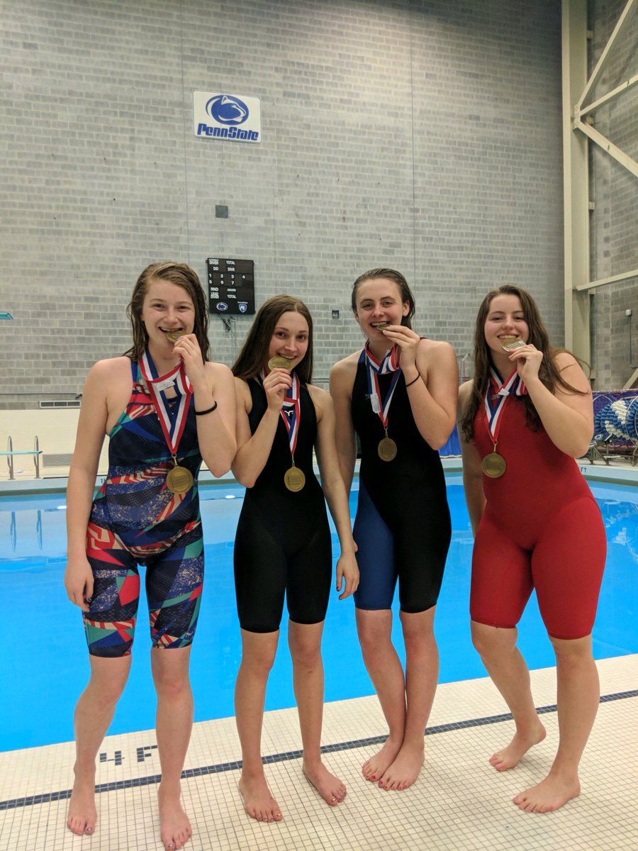 Bwoodward32's tweet photo. Great day for both bearcat swim teams boys and girls district 6 champions can you say sweep https://t.co/2JYHVyuSSq