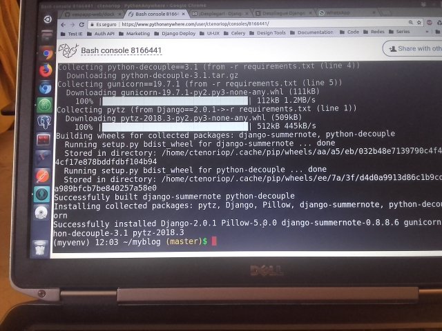 ctenoriop's tweet image. Testeando un poquito el rendimiento de #pythonanywhere