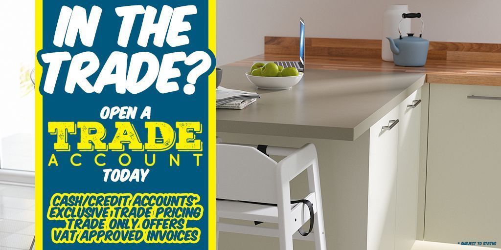 In the trade? Doing business with Joinery Depot couldn’t be easier – open a trade account and discover the benefits.

✅ Cash or credit account*
✅ Access to our exclusive trade pricing
✅ Trade only offers and rewards
✅ VAT approved invoices

* Subject to status. T&amp;C's apply