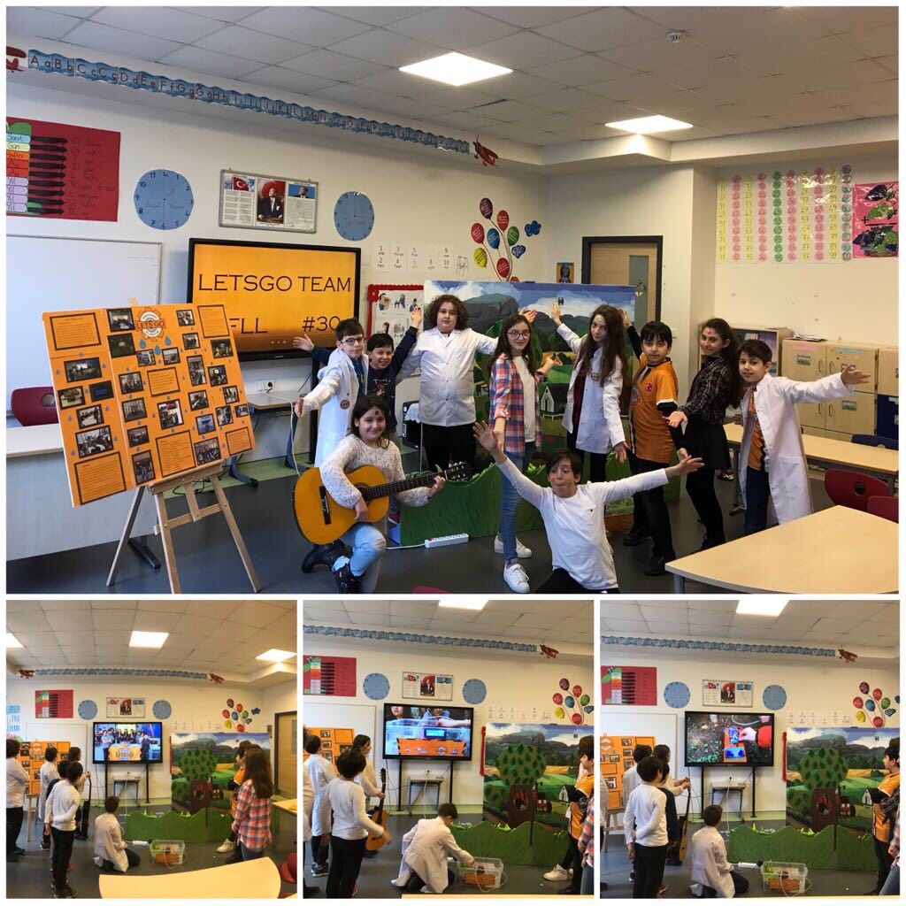 Bahcesehir_Sam's tweet image. Robotik takımımız LETSGO, katılacağı FLL ulusal turnuva öncesinde okulumuzdaki veli, öğretmen ve öğrencilere yaptıkları çalışmaları sergilediler. @letsgo_fll #hydrodynamics #bkegitek #bilimkahramanları #firstlegoleague #fll