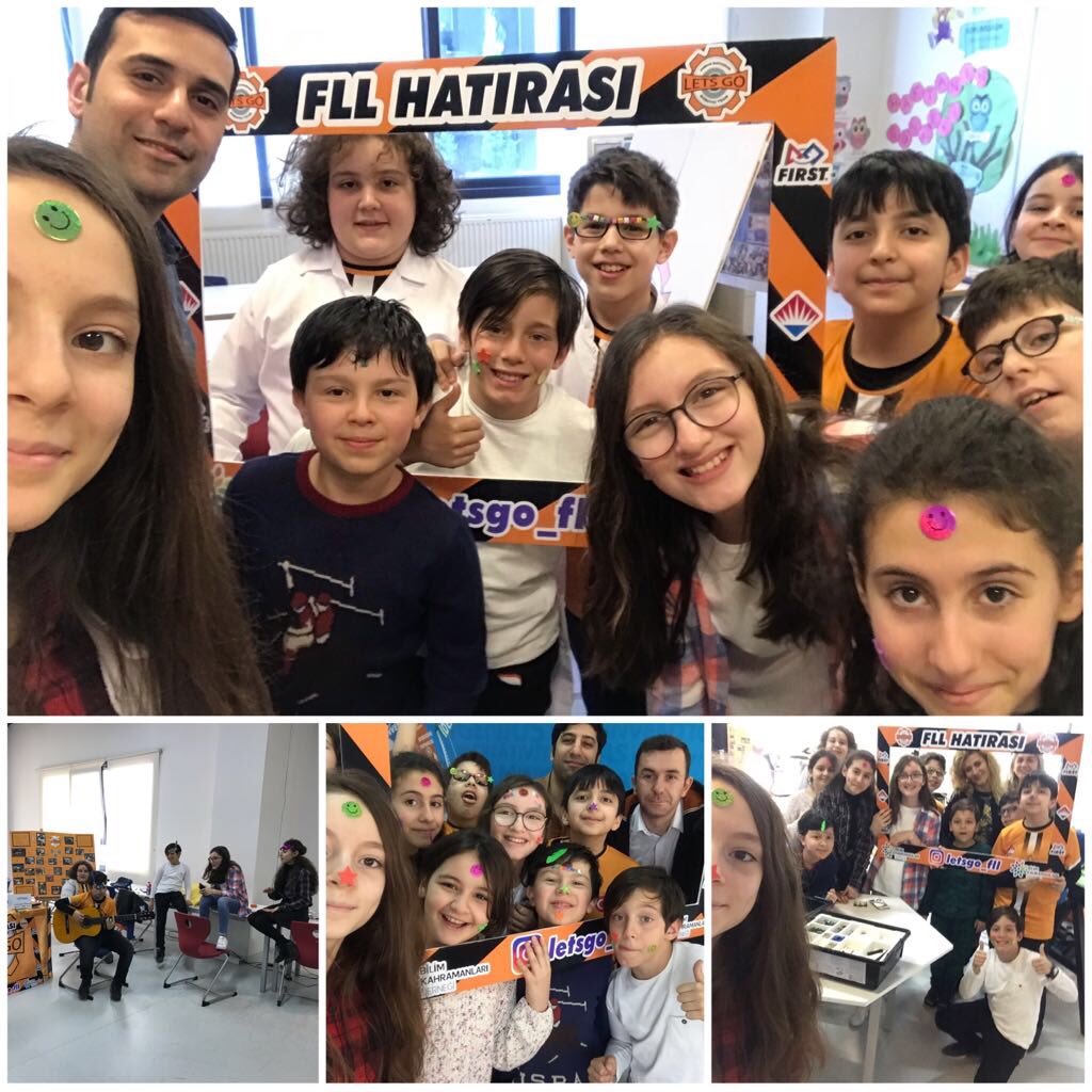 Bahcesehir_Sam's tweet image. Robotik takımımız LETSGO, katılacağı FLL ulusal turnuva öncesinde okulumuzdaki veli, öğretmen ve öğrencilere yaptıkları çalışmaları sergilediler. @letsgo_fll #hydrodynamics #bkegitek #bilimkahramanları #firstlegoleague #fll