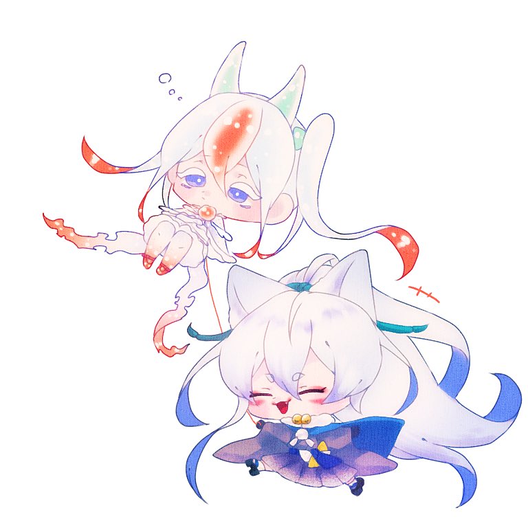 寿羅 擬人化クリオネくんと狐さん