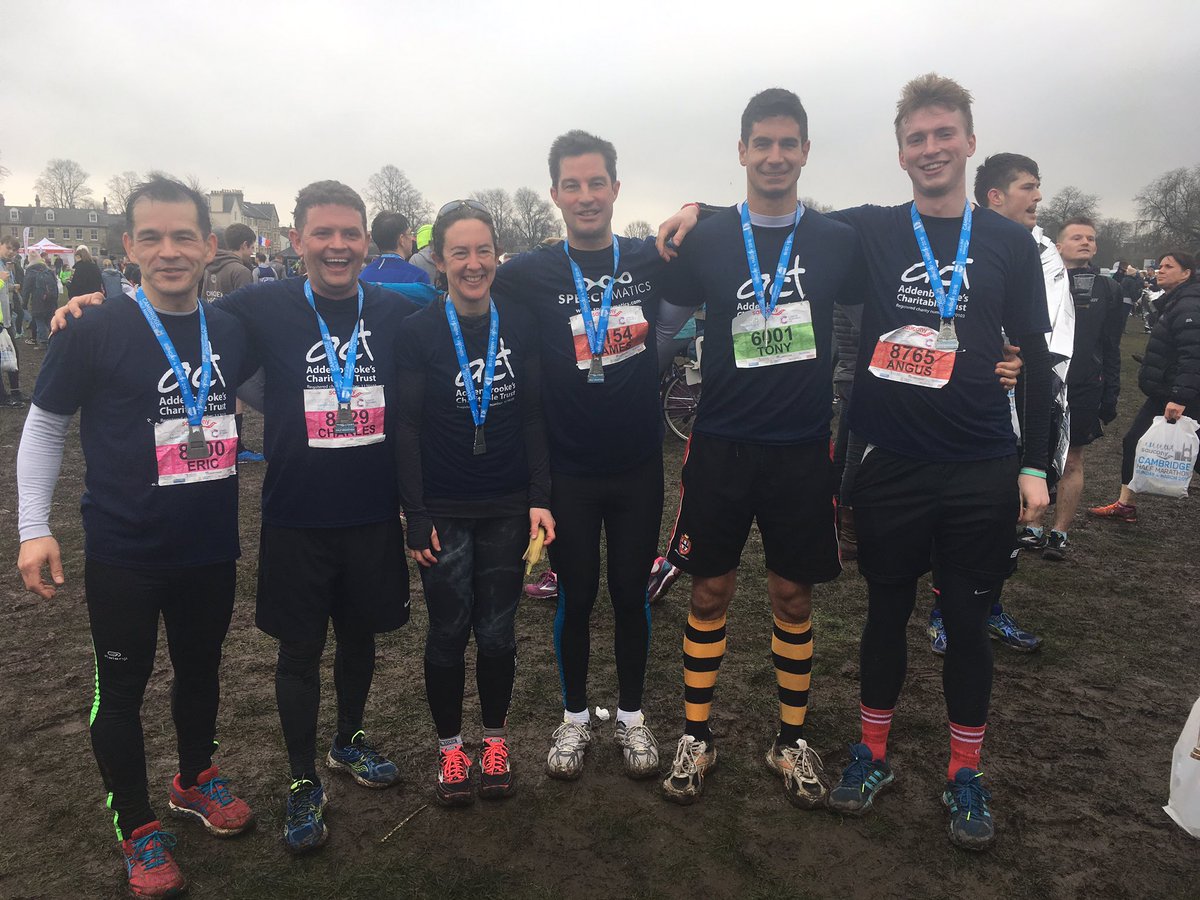 Speechmatics's tweet photo. Great effort from our team today in the #CambridgeHalfMarathon! Proud to be running for our Charity of the Year @ACTcharity https://t.co/zsC3HQfvb3