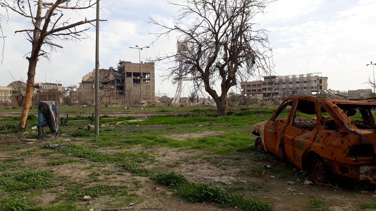 HusseinMosul's tweet photo. خضر ربيع مدينة الموصل وما تزال صور الدمار قائمة في المدينة.
- الصور التقطتها اليوم من حديقة باب الطوب، مركز مدينة الموصل
- Photos from Mosul city center.
#mosul
#rebuildmosul https://t.co/KRSewvjyrC