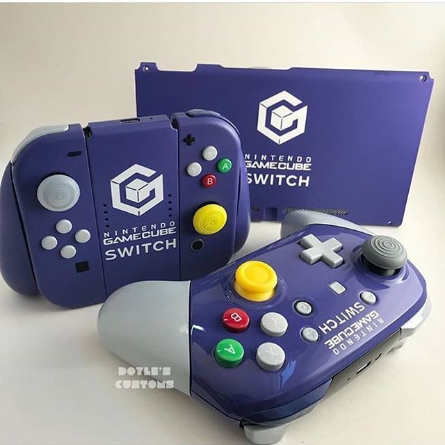 The Games Shed Now This Nintendo Switch Case And Controller Mod I Am Very Interested In Switch Nintendo Ninstagram Modding Mod Nintendoswitch Gaming Gamepics Games Game Gamecube Gc