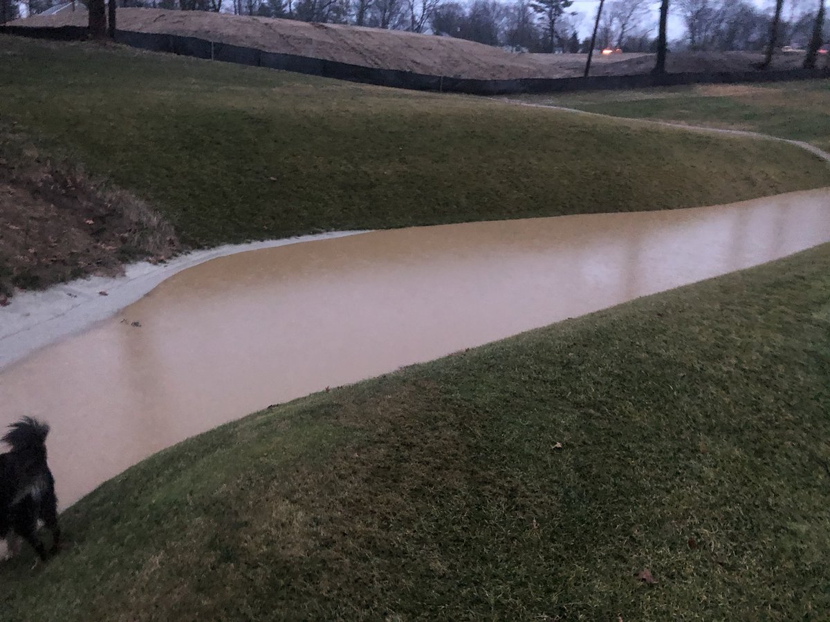 hcc_super_1910's tweet photo. Lots of downed debris and flooding rains from Friday’s nor’easter. Later winter cleanup 2.0 ahead after the course was spotless but we’ll #giturdone! https://t.co/IwlF4yKB6X