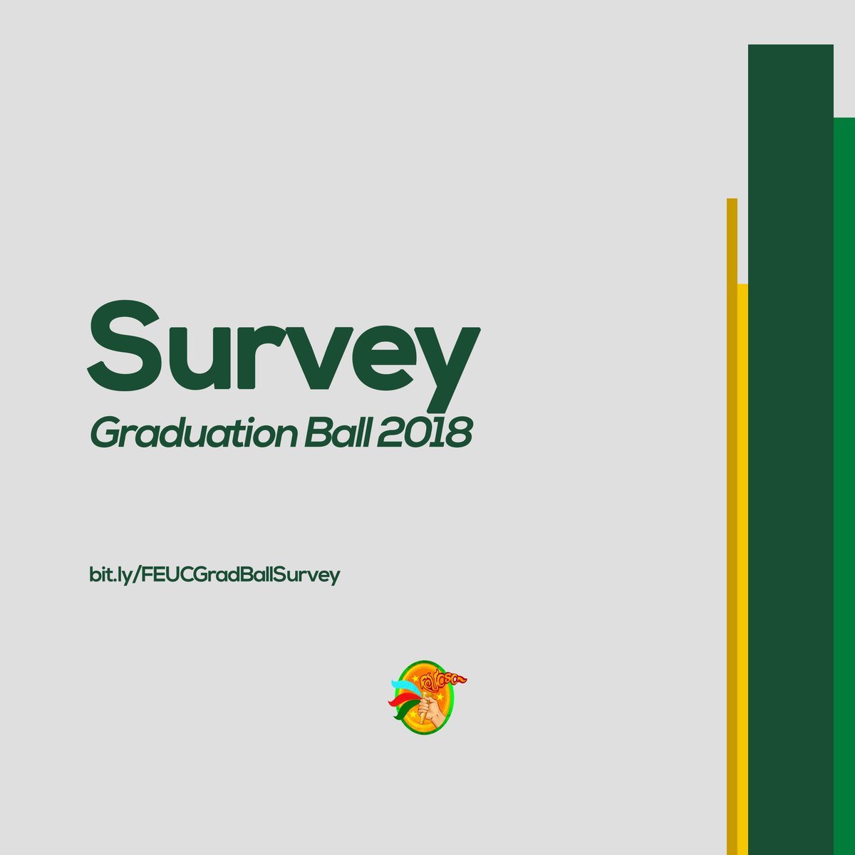FEUCaviteSC's tweet photo. Heads up, our Senior HED students! FEUCSC would like to know your insights about our plan to organize a first-ever Graduation Ball this year.
Please click the link to fill out the survey form:
https://t.co/996kWQXggV
Let us know your thoughts! Thank you.
#FEUCSC https://t.co/DwZDH4CuMC
