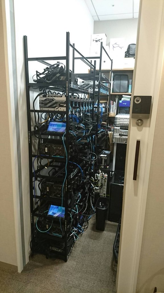 BlockchainTokyo's tweet image. マイニングマシン、進化してます！