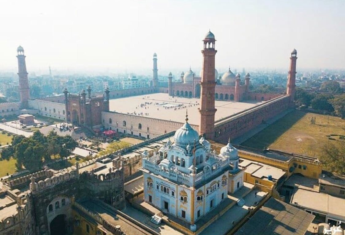 Image result for aerial shot of lahore sikh ranjit