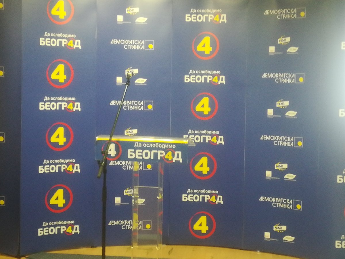 Drugo obraćanje gradskog Izbornog štaba koalicije #DaOslobodimoBeograd. Pratite uživo obraćanje <a href="/Balshone/">Balša Božović 🇺🇦🇨🇦</a> o dosadašnjem toku izbornog dana na linku posle 14 časova:
facebook.com/demokrate/