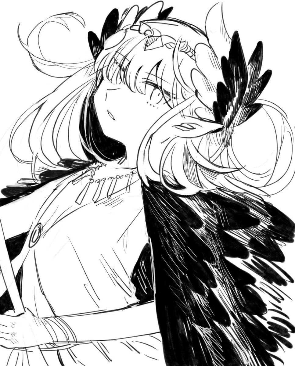 あまり描いたことない鯖を描いてみる 