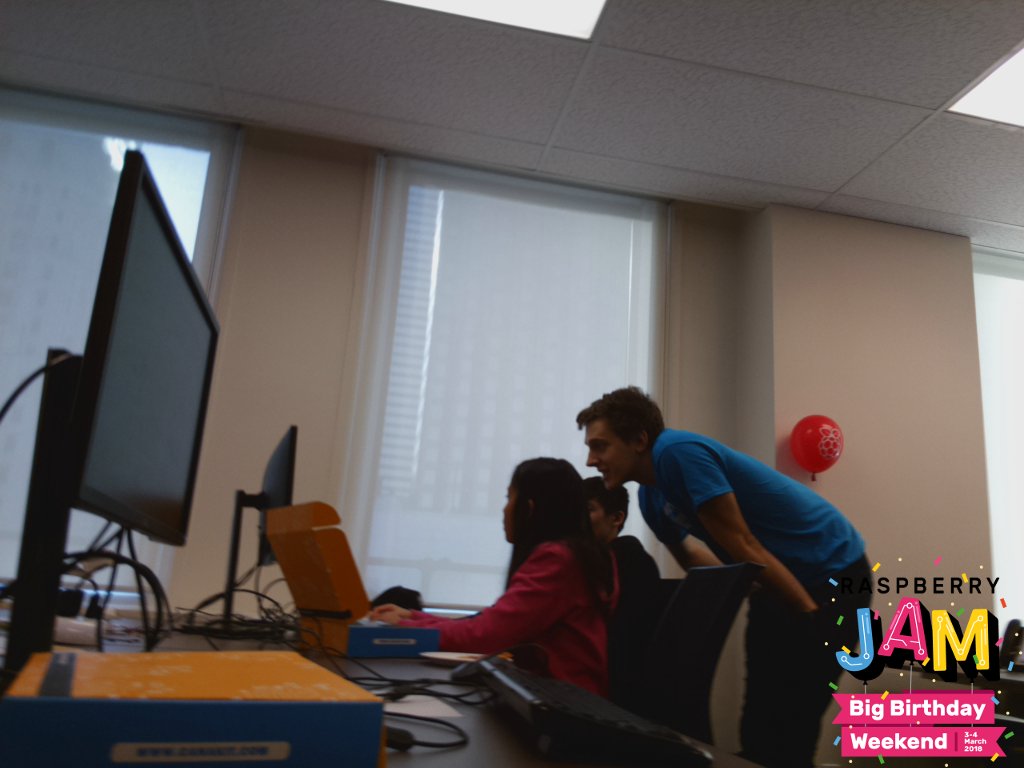 shirinsmerchant's tweet photo. A total blast at #PiParty with @codeithacks at #MypiToronto! Photo booth was a hit with all the kids and amazing volunteers of @Slalom
Can't wait to do this again in a few months! https://t.co/BOCJ6lA6Nf