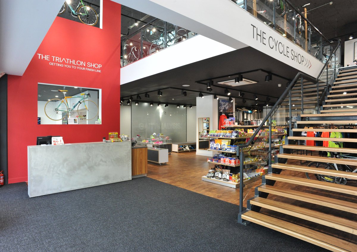 We go back to summer opening hours today, which means we are open 7 days a week.
Mon-Fri 08:00-18:00
Saturday 10:30-17:30
Sunday 11:00 - 17:00

More time for you to book in that wetsuit testing session, bike fit, gait analysis, bike service, or just more time to look at our kit!