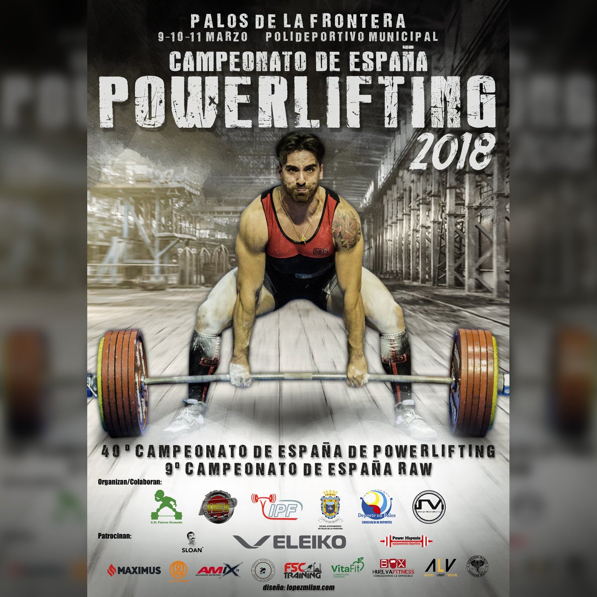 MaximusCR's tweet photo. El compromiso nunca es negociable en el deporte de la fuerza. Un año más, Maximus Crosslifting es patrocinador oficial del Campeonato de España de Powerlifting.

#MaximusBeStronger #MaximusCrosslifting #Powerlifting https://t.co/bpG7ot65Mq