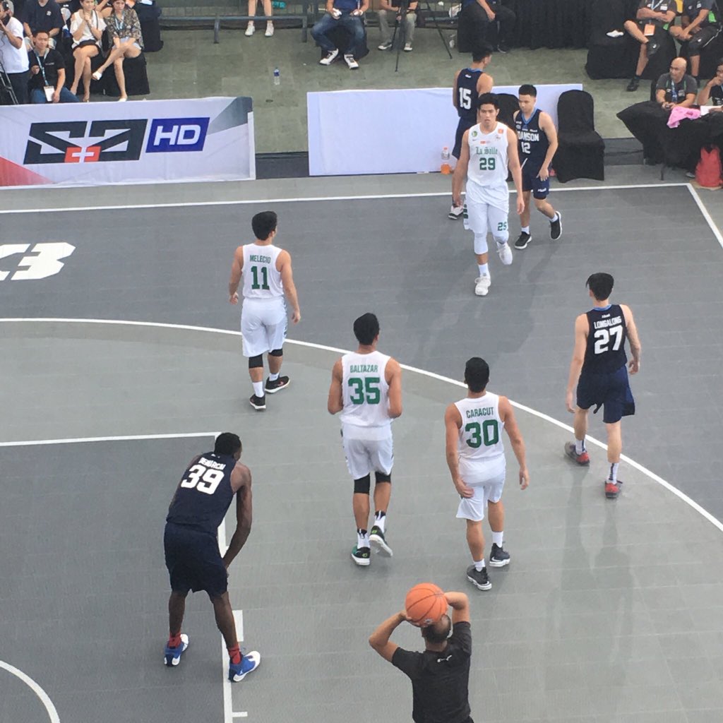 Charged to experience! Will be better next time 💪🏻 thanks to all who supported us. #animo💚 #UAAP3x3