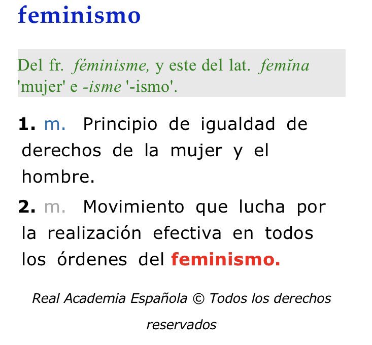 LuciaefQuintero's tweet photo. Feminismo = igualdad 👫
Machismo = superioridad del hombre por el simple hecho de serlo 👬
Sepamos de qué hablamos, si no eres feminista (a favor de la igualdad) eres machista (a favor de la superioridad consentida del hombre). https://t.co/Tk77gSNs92