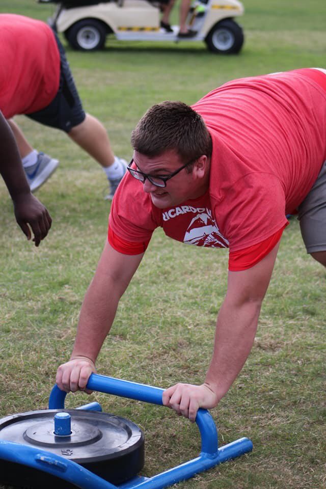 footballCudas's tweet photo. 2018 #RicardoAllenCamp #PuttingInWork #Football #NSBHS 🔴⚫️🏈 https://t.co/stE2Oq5msX