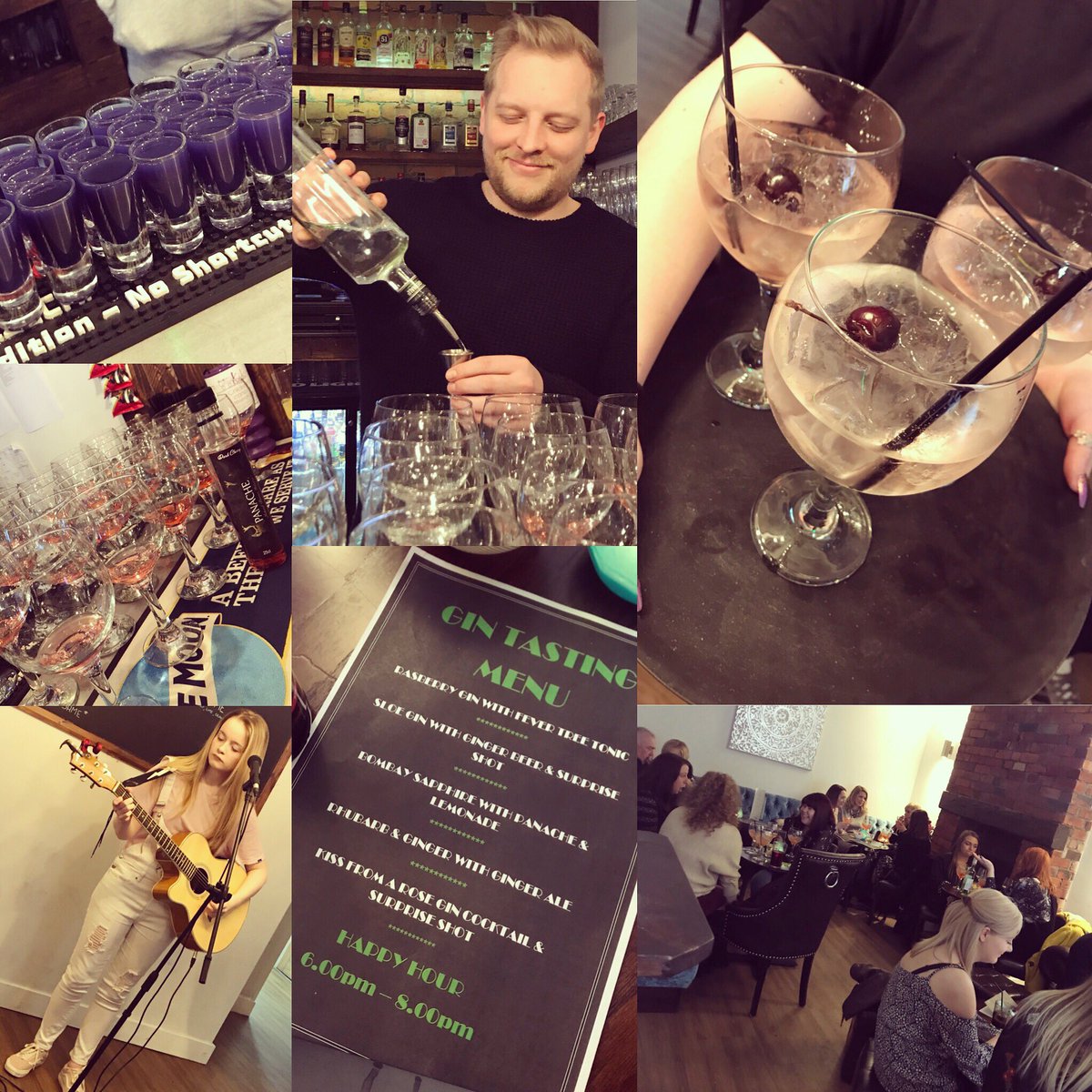 Great success on the #GinTasting 🎉🎉 be sure to keep your eyes peeled for the next one!! #horwich #gin #tastingevent #shots #nibbles #livemusic