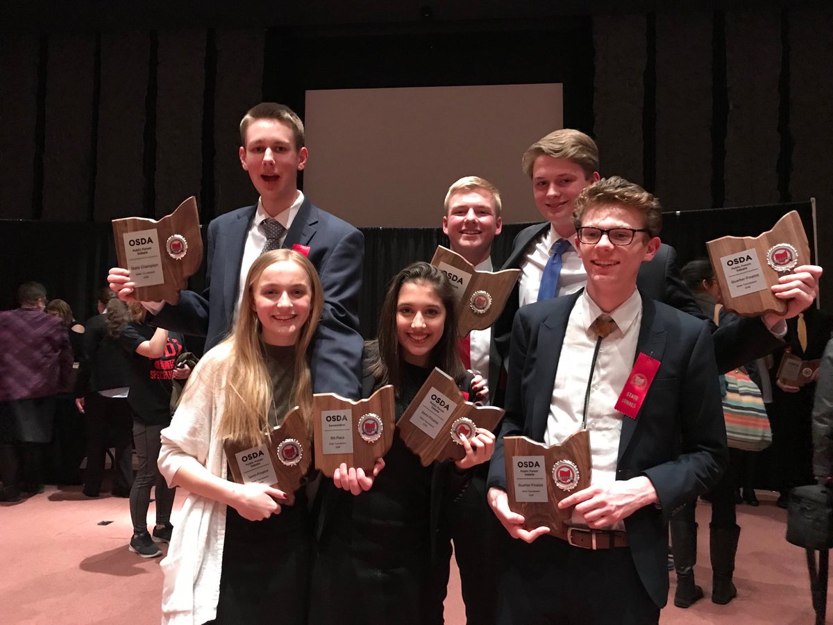 Woke up and remembered this really cool dream. I dreamt that all 3 Public Forum teams finished in the top 8 at States. Then I found my I Phone captured a photo of that dream while I slept. Did not know there was an App for that.  But this is what a team win would look like #cfevs