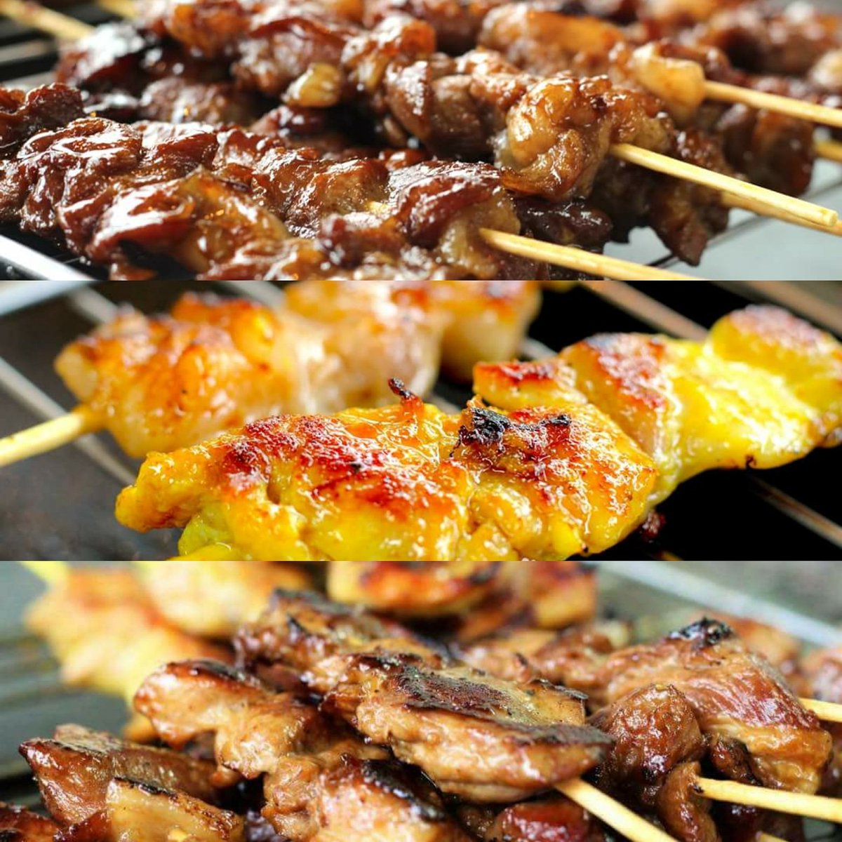There's no love truer than love for a skewer...💘
What's your fave, chicken or pork❓😋
