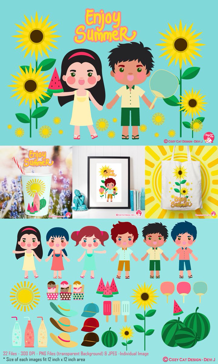 trudday's tweet photo. Enjoy Summer Clipart from @trudday on @Gumroad: https://t.co/fhVagdb8Vt #scrapbooking #scrapbook #clipart #independentartist #instantdownload #summer #sun #facation #beach https://t.co/xWEnDR4wrL