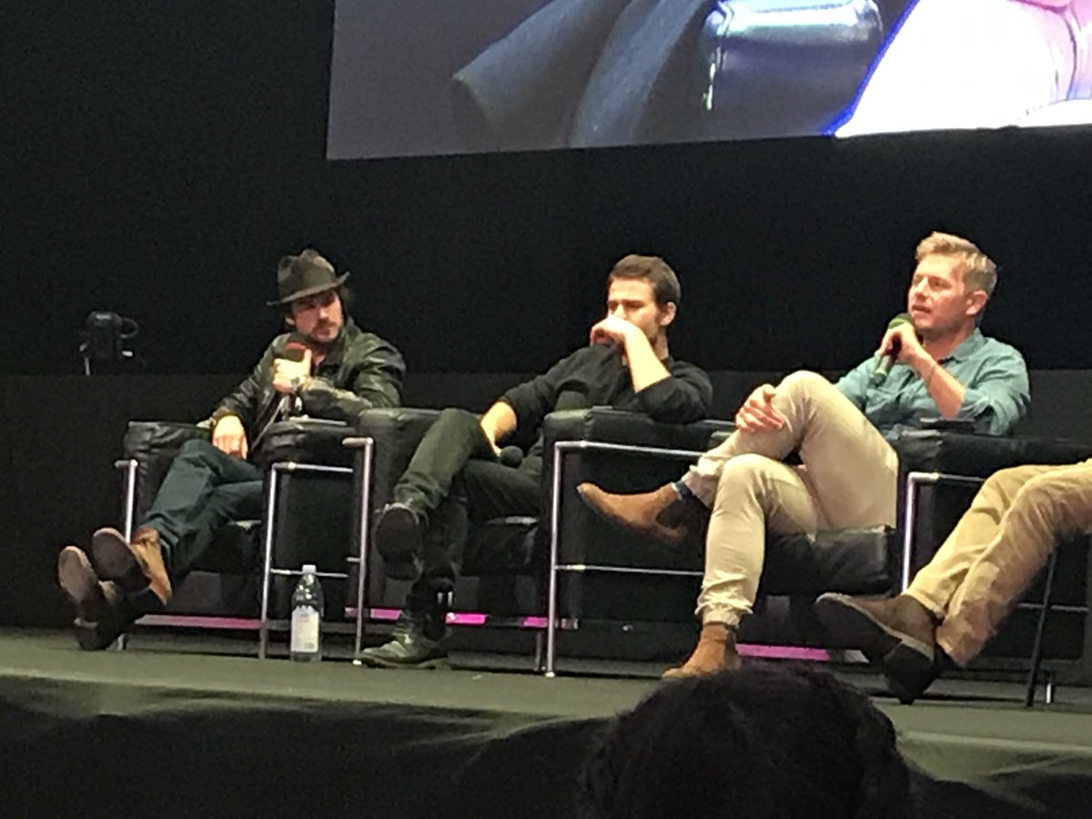 OriginalsDaily1's tweet image. 📸| Ian Somerhalder and Paul Wesley at the Convention #GoodbyeCon in Milan,Italy. 🇮🇹