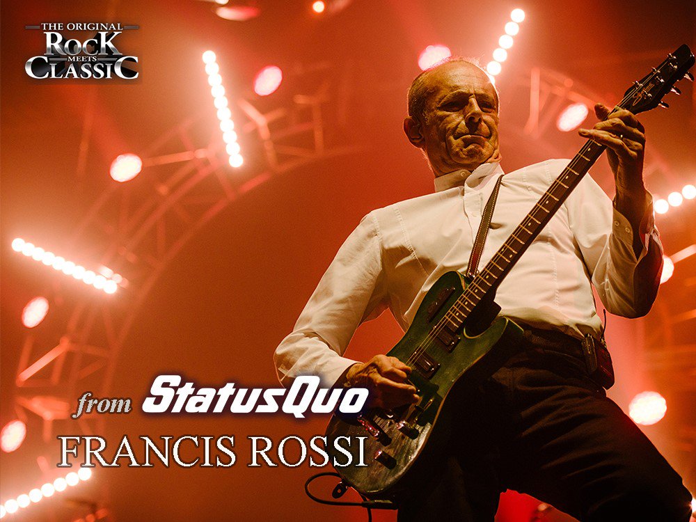 In one month’s time Francis hits the road with the Rock Meets Classic Tour of Europe! More info here: rockmeetsclassic.de