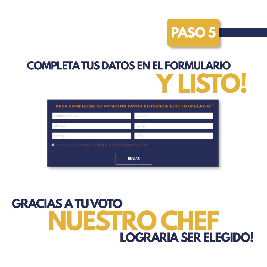 hotelsfp's tweet photo. VOTA POR NUESTRO CHEF SEBASTIÁN RAMÍREZ! 
En https://t.co/c1oY9qgRNX

#servicio #estadia5estrellas #hotelsanfernandoplazamedellin #luxuryhotel #hoteldeluxe #5estrellas #5starhotel #medellincolombia #medellincity #tourism https://t.co/WjktZtabZu
