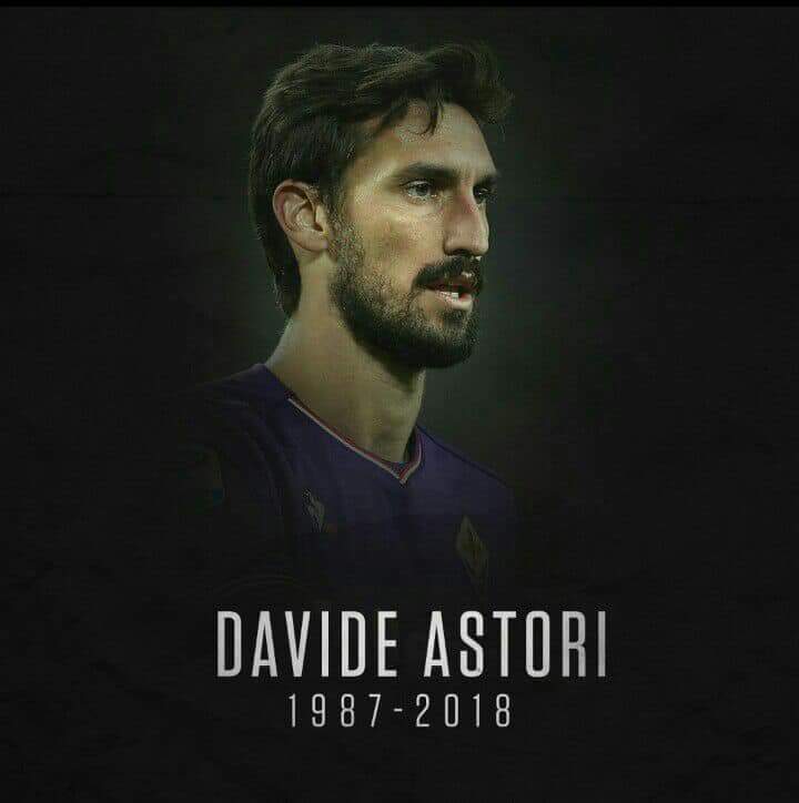 Seluruh laga #SerieA akan ditunda untuk menghormati mendiang <a href="/DavideAstori/">Davide Astori</a> yg meninggal hari ini. #RIPAstori