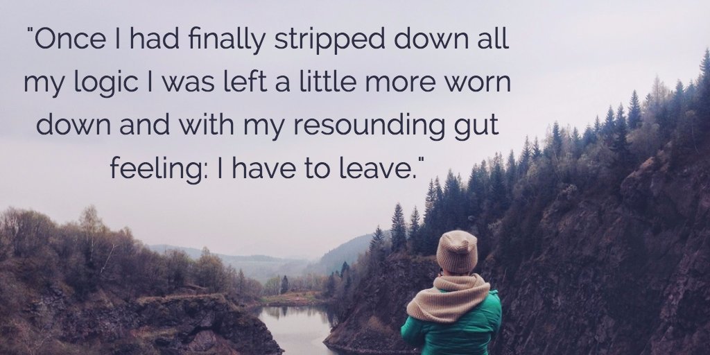 Talking a little about my decision to leave my job without anything lined up, I hope it helps someone! spring.st/career-crisis-…