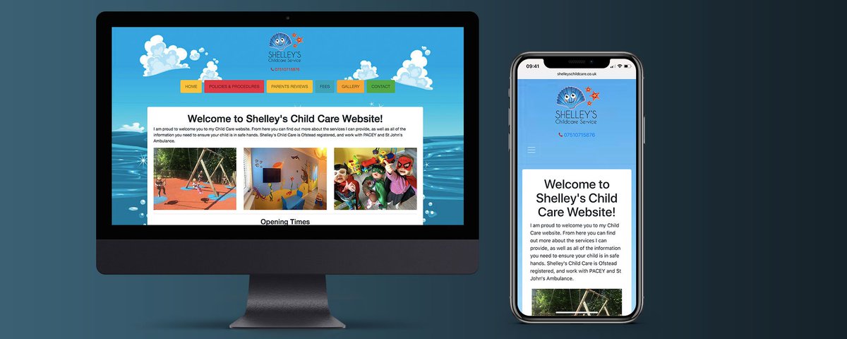 swdgb's tweet photo. Our latest project; Shelley's Child Care based in Brighton, England. Website was created in #bootstrap and #html5. #responsive #website. See more and get a quote at https://t.co/LDbrvHrKrh https://t.co/Ufd65YbuIF