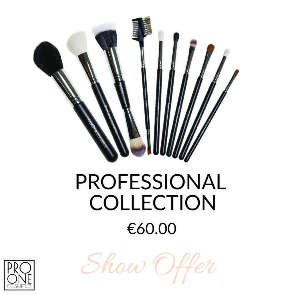 ProOneCosmetics's tweet image. With the @irishbeautyshow being postponed until April we've decided to honour all our show offers for today &amp;amp; tomorrow. DONT MISS OUT! #SALE IS ONLY FOR TODAY &amp;amp; TOMORROW! proonecosmetics.com 

#makeup #irishbeautyshow  #proonecosmetics