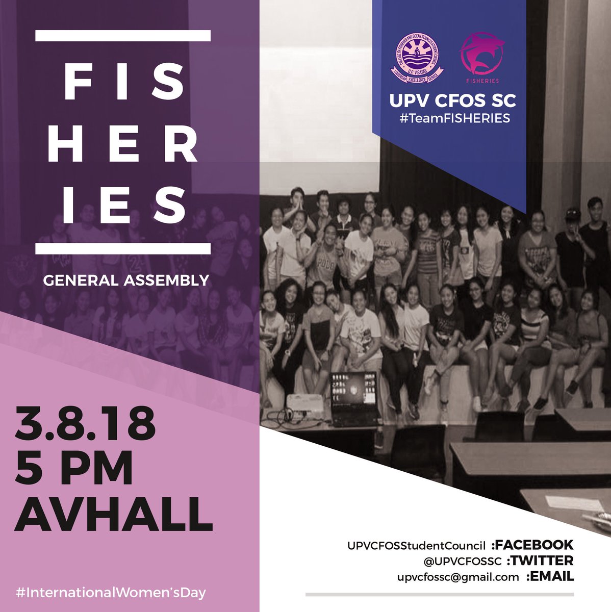 UPVCFOSSC's tweet photo. Kitakits mga Anak. #PadayonCFOS #TeamFisheries https://t.co/jIV7ByV5I8