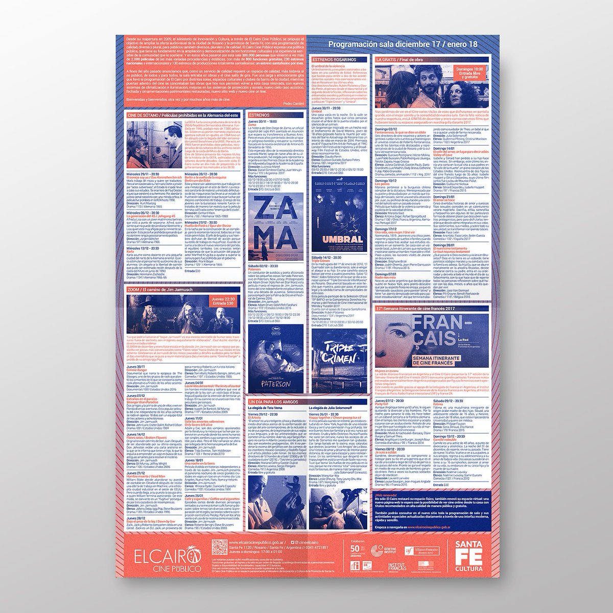 estudio_boc's tweet photo. #ilustración y #diseño de programa para la reapertura de @CineElCairo #estudioboc https://t.co/ASdAmdkcYP