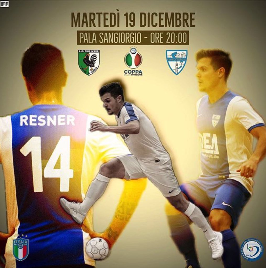 IFFutsal's tweet photo. Hoje o fixo do #CarrèChiuppano 🇮🇹 @thiagoresner estará em quadra pela #coppadivisione 
#iff #Iffutsal #imageforfutsal #calcioa5 #divisionec5 #fixo #centraledifensivo #futsal #martedi #terça https://t.co/g6iDNZS2sK