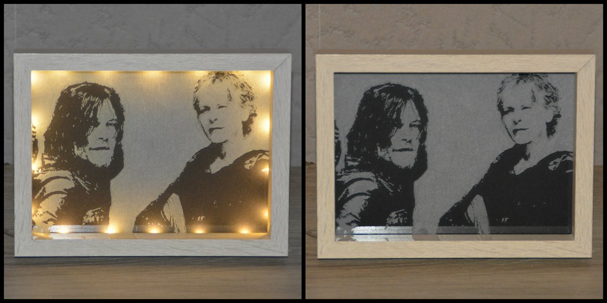 FAN_tastic_ART's tweet photo. @WalkrStalkrCon Germany is finally there over 2 weeks.Then I can sell my #TWD fan art to all #TheWalkingDead  fans (characters engraved on glass). I'm looking forward to it. Who is also going to #WalkerStalkerGermany ? #TWDFamily #TWDFanArt https://t.co/Kxbn7FWr9K