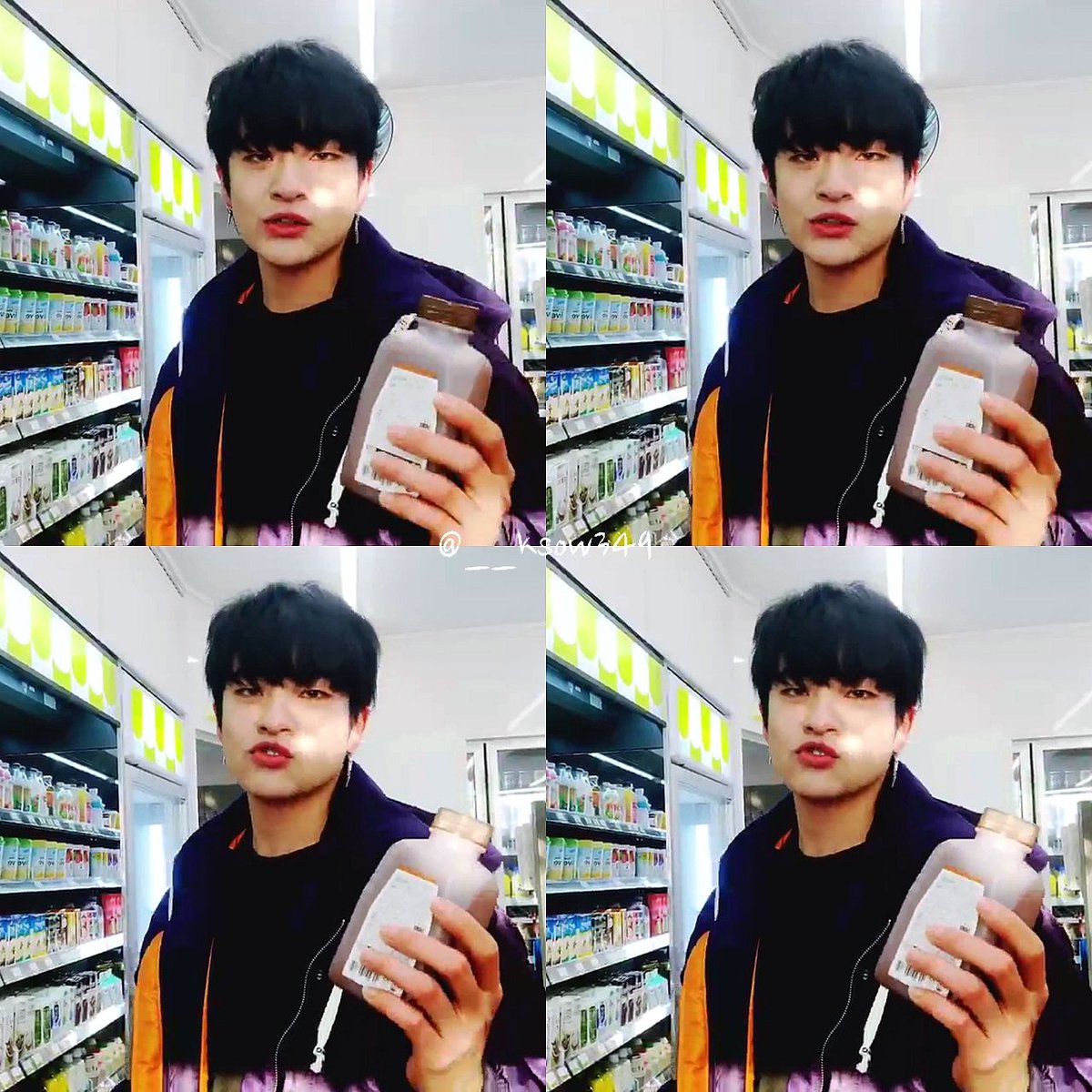 __ksow349's tweet photo. 진섭이의 셀프 생일파티 캡쳐3🎉

#IN2IT #인투잇 #JINSUB #진섭 #똥차비디오 https://t.co/bNDiazDINV