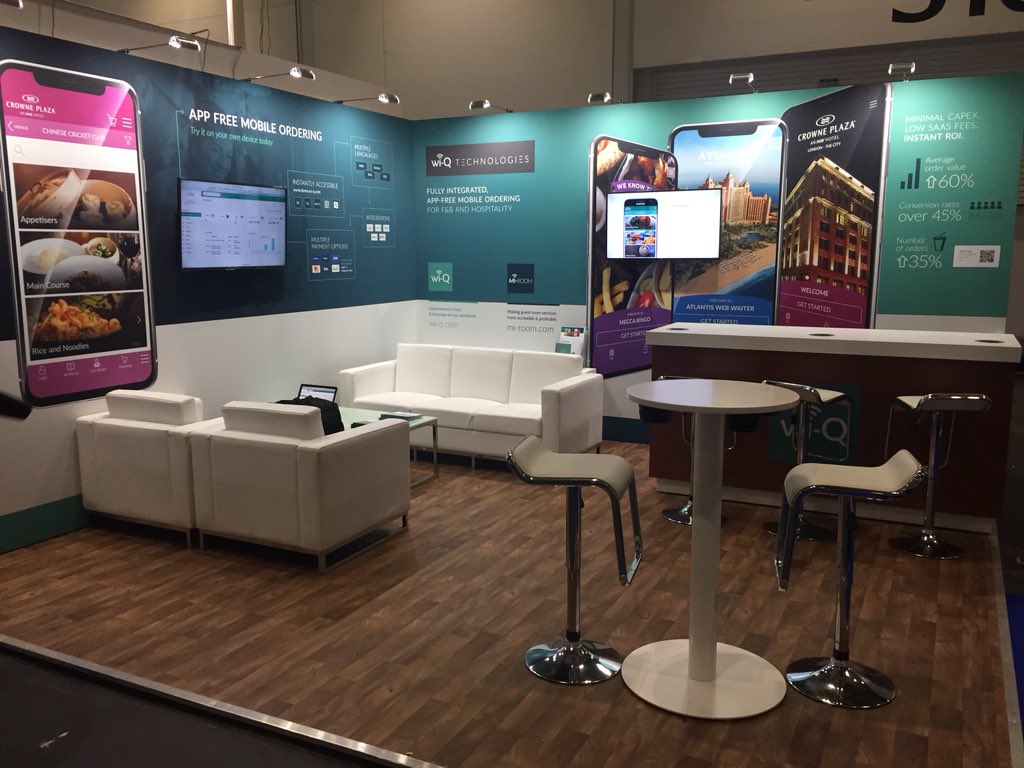 We’re ready for #Hotelympia2018 Join us for a coffee and experience the next generation in #mobileordering @Hotelympia