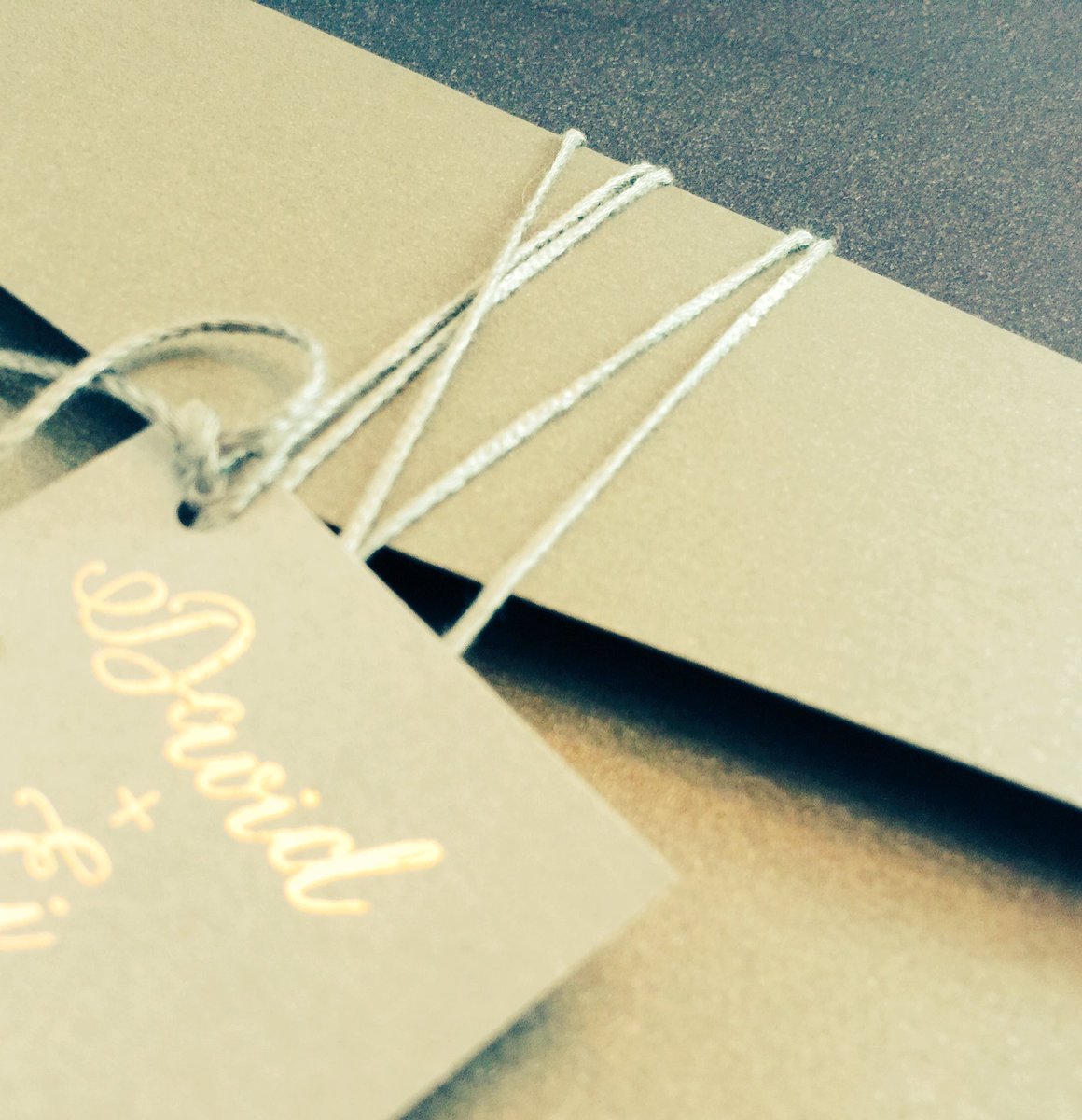 PFCustomEvents's tweet image. Sometimes rustic elements like twine can create the best details on your wedding invitations. Add those personal touches! #wedding #weddinginspiration