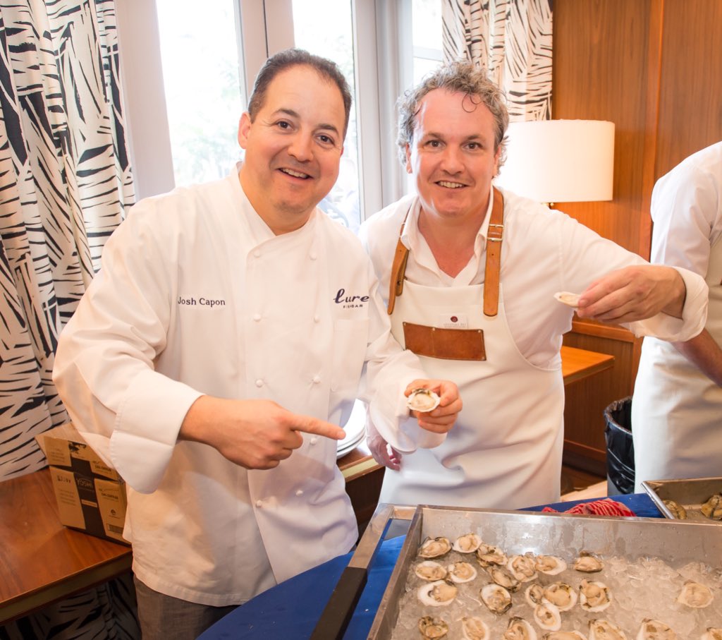 Shoutout to <a href="/chefcapon/">Chef Capon</a> &amp; <a href="/OystersXO/">Oysters XO</a>’s Rifko Meier for including <a href="/ALSeafood/">Alabama Seafood</a> Farmed #Oysters in Chef Capon’s #Oysterbash #SOBEWFF Our <a href="/MIORoysters/">MassacreIslandOyster</a> &amp; #MonLouisOysters were surprise hits among discerning palates &amp; stacked against better known East &amp; PacNW varieties. @OysterSouth