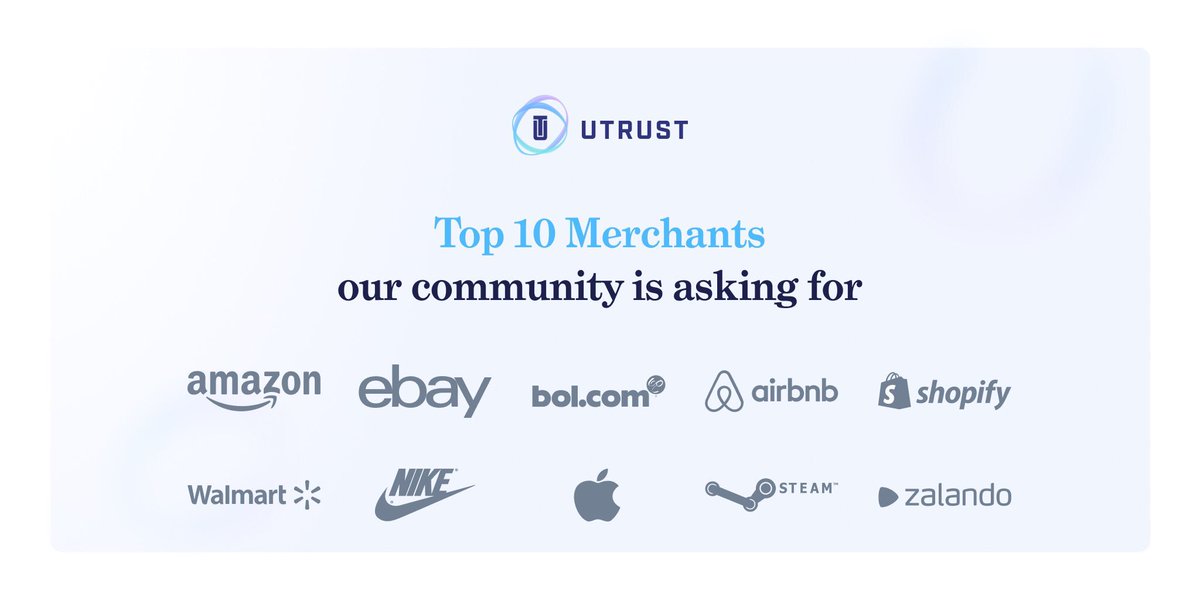 xMoney_com's tweet image. Check out the Top 10 Merchants our community is asking for! goo.gl/npf6Xf @amazon @eBay @bol_com @Airbnb @Shopify @Walmart @Nike @Apple @steam_games @Zalando